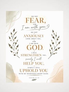 DDS Art Print, 8x10, Paper Print, Unframed, Anxious for Nothing Series
